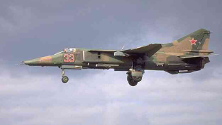 Illustration for article titled Video Shows Syrian Jet Fighter Shot Down By Rebel Forces